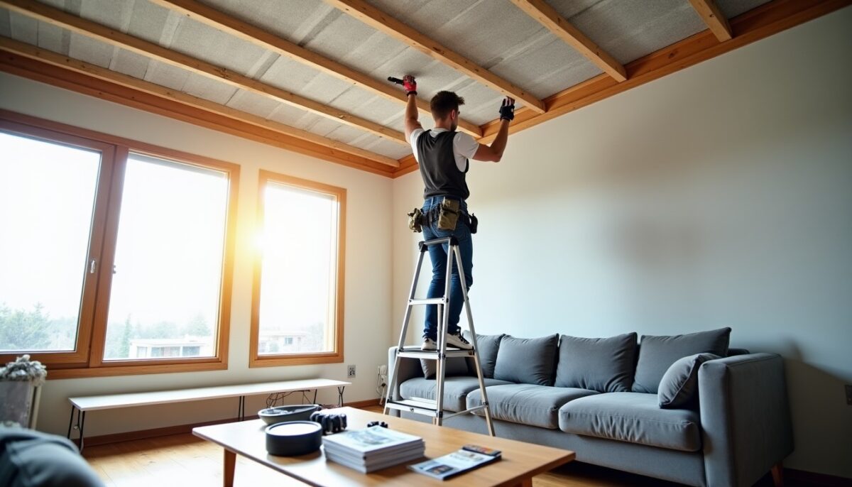 Isolation efficace d'un plafond existant : guide complet, matériaux recommandés et conseils pratiques
